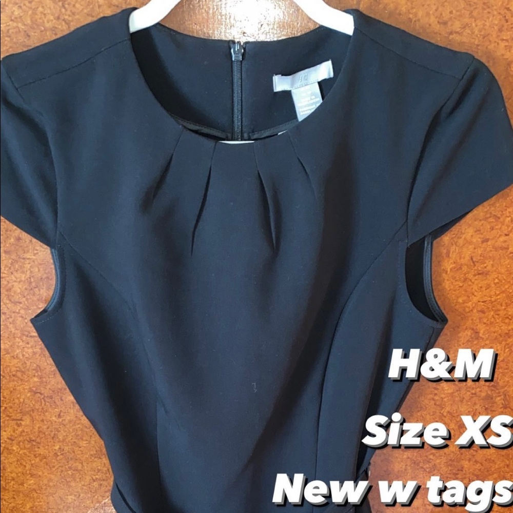 H & M BLACK DRESS